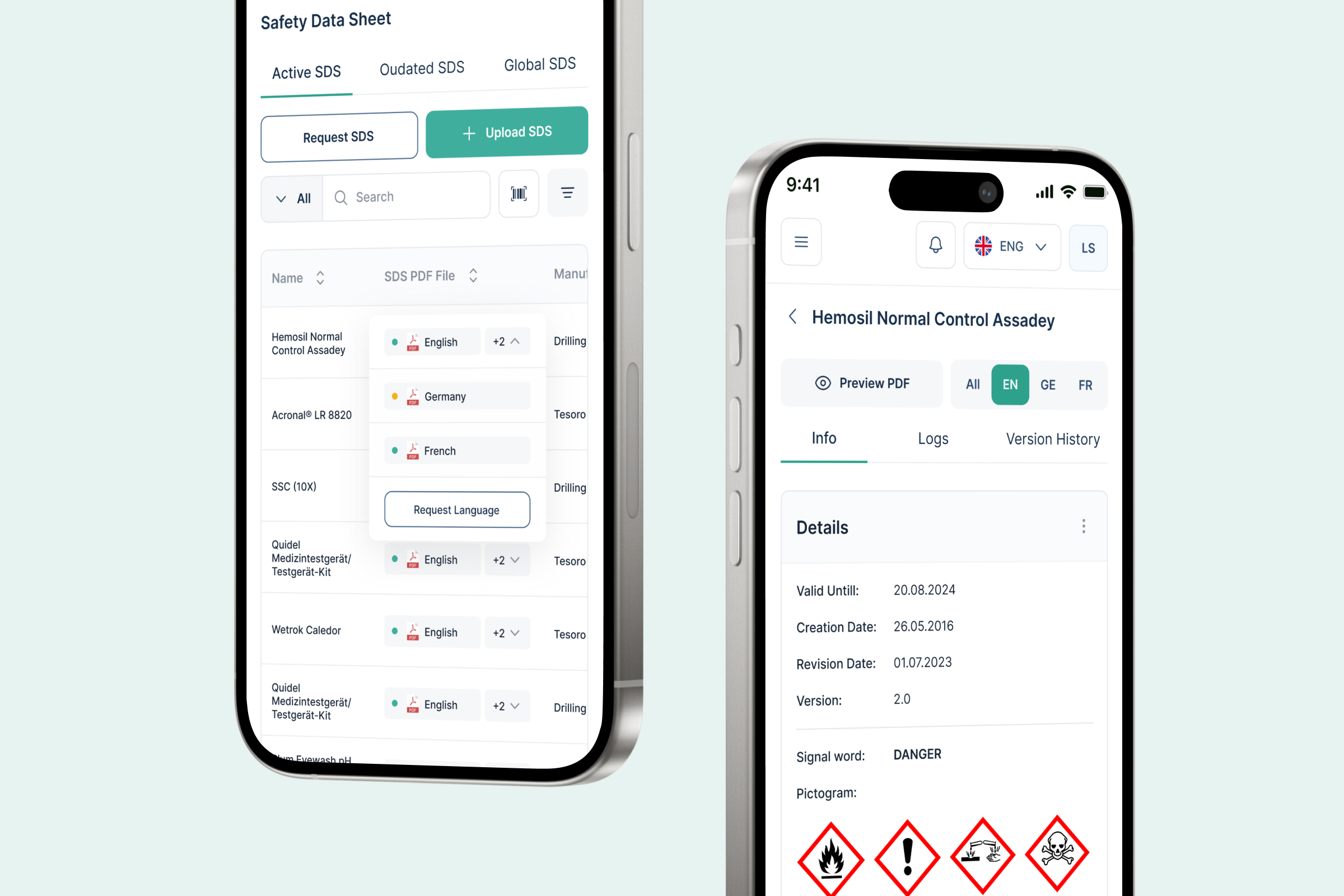 Robust SDS Handling Screenshot